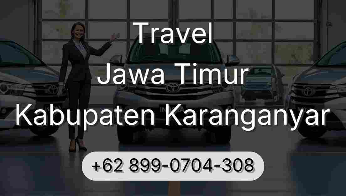 Travel Jawa Timur Kabupaten Karanganyar