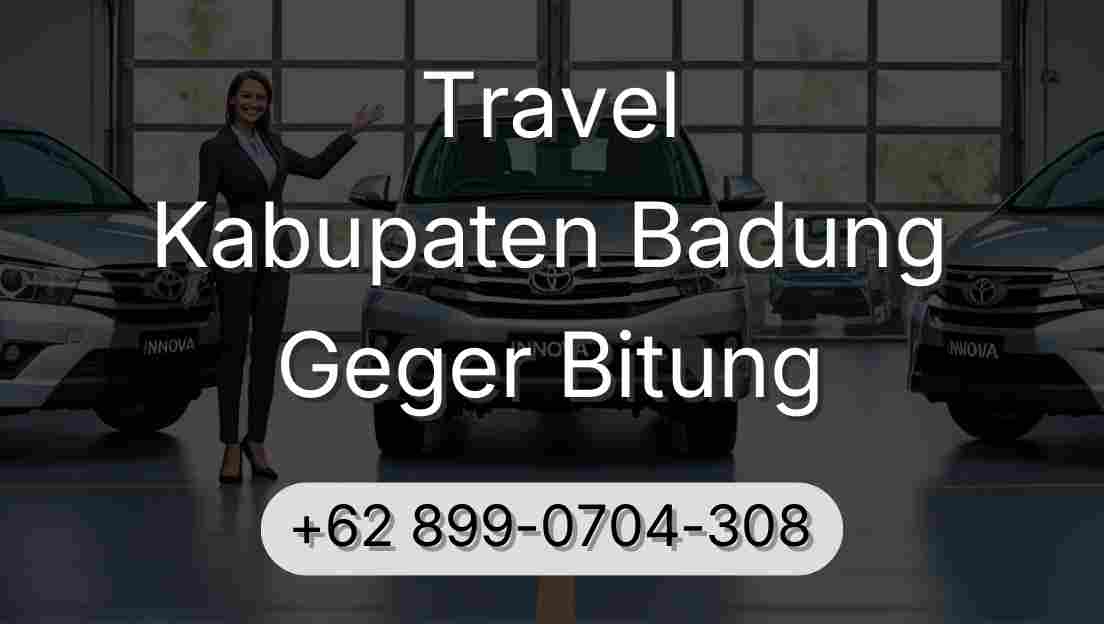 Travel Kabupaten Badung Geger Bitung