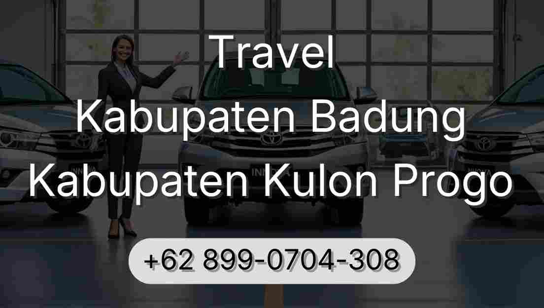 Travel Kabupaten Badung Kabupaten Kulon Progo