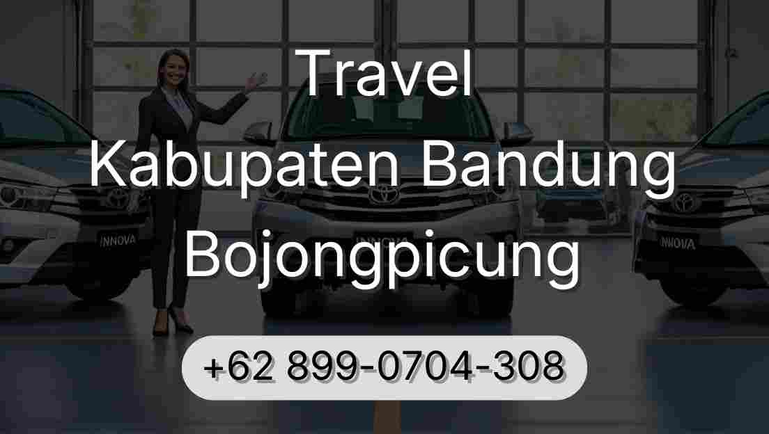 Travel Kabupaten Bandung Bojongpicung