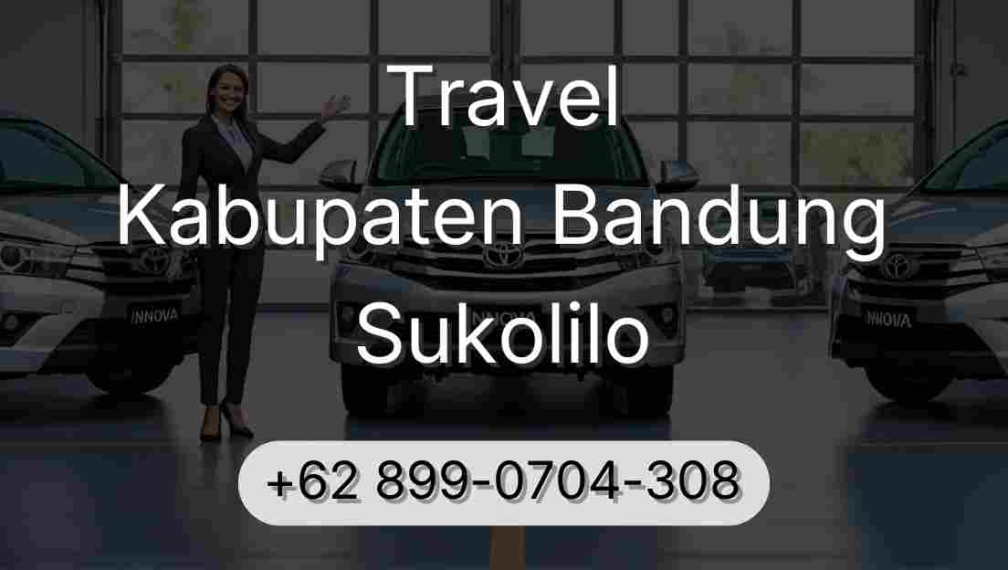 Travel Kabupaten Bandung Sukolilo