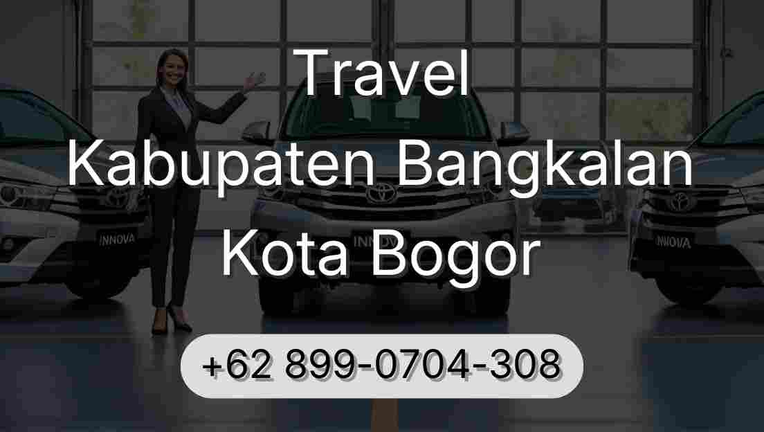 Travel Kabupaten Bangkalan Kota Bogor