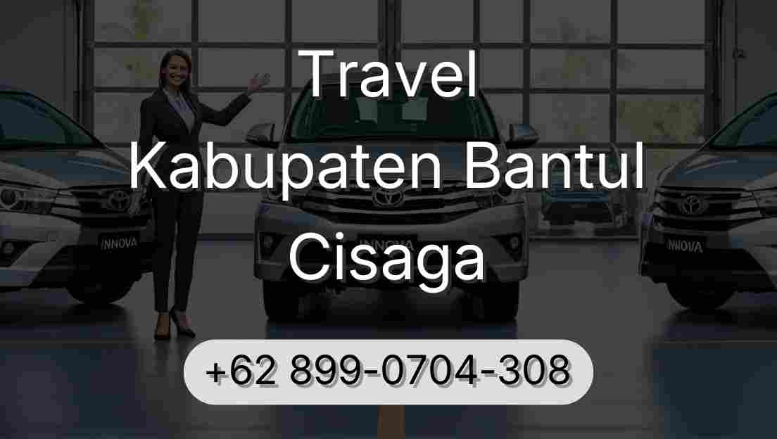 Travel Kabupaten Bantul Cisaga