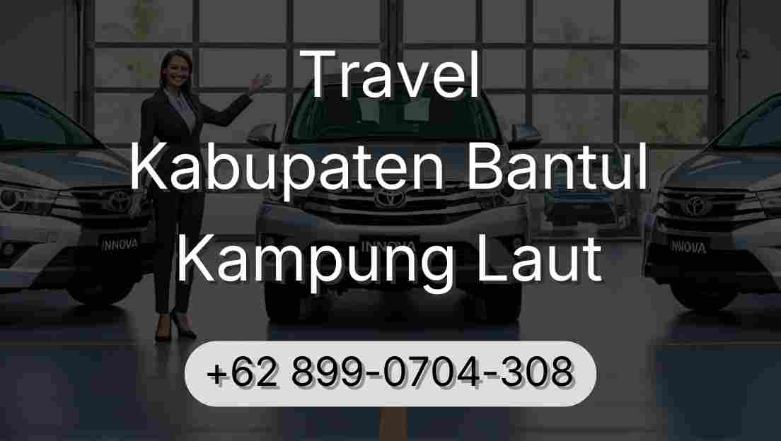 Travel Kabupaten Bantul Kampung Laut