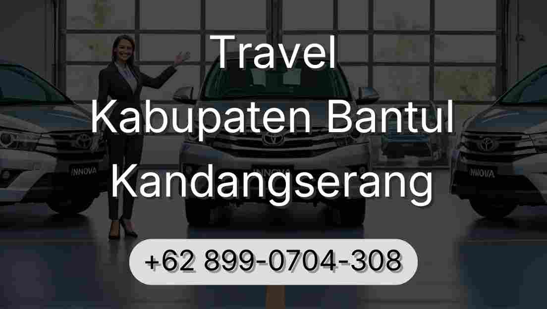 Travel Kabupaten Bantul Kandangserang