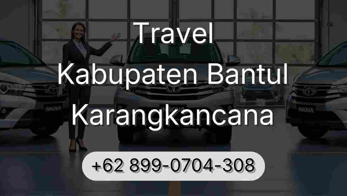 Travel Kabupaten Bantul Karangkancana