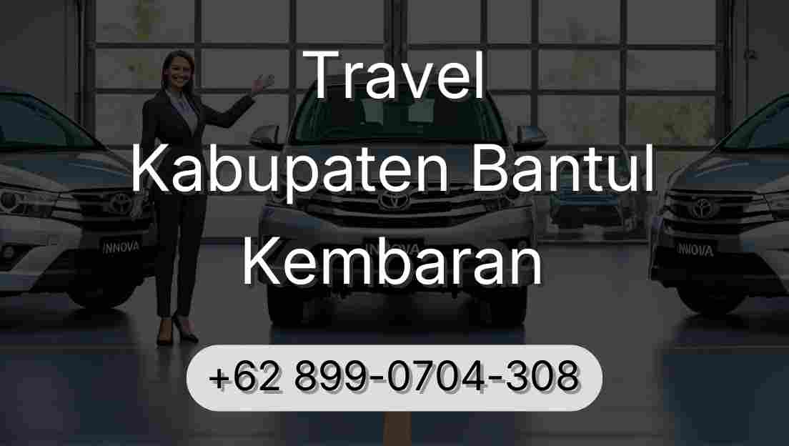 Travel Kabupaten Bantul Kembaran