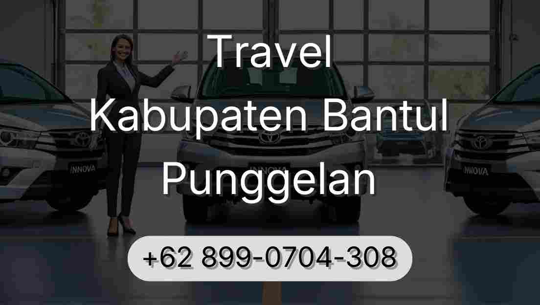 Travel Kabupaten Bantul Punggelan