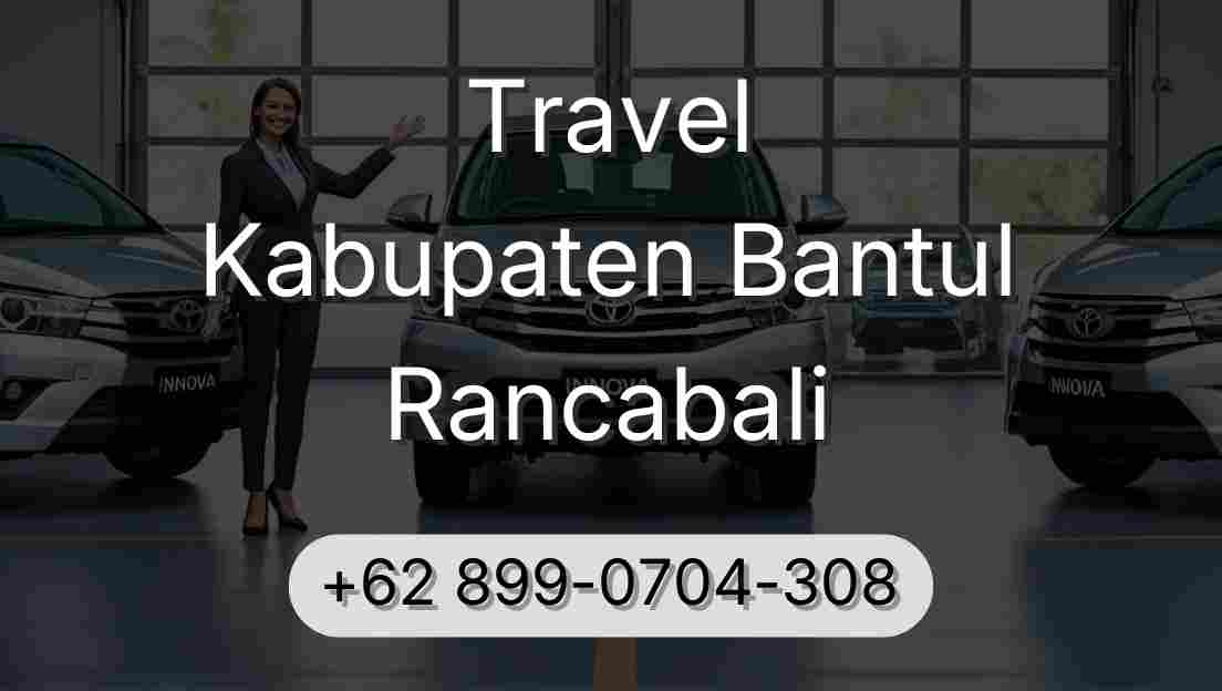 Travel Kabupaten Bantul Rancabali