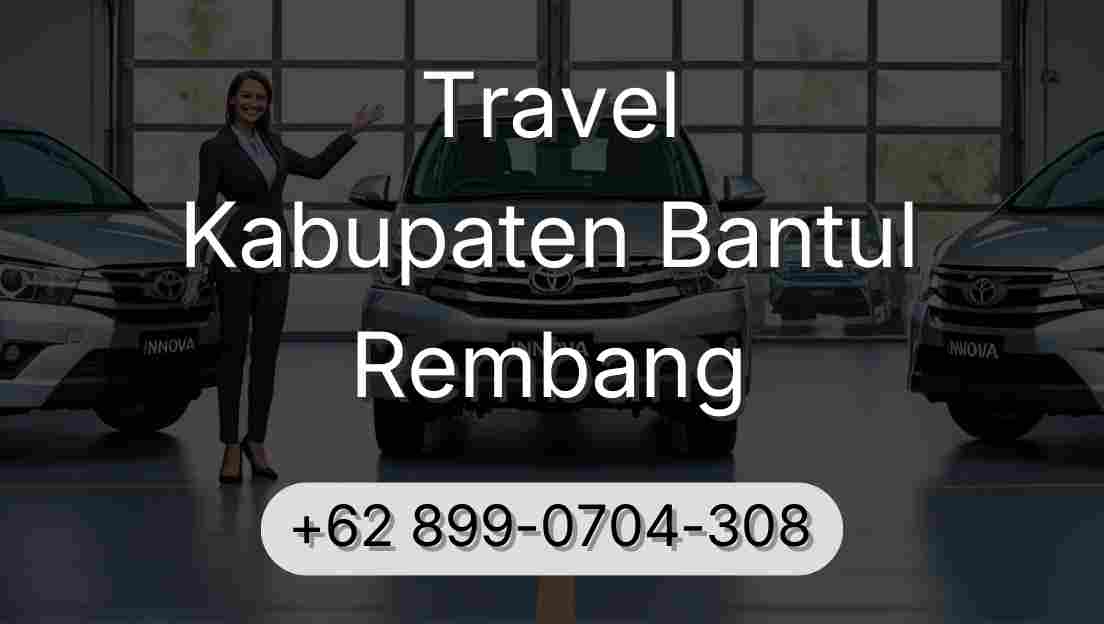 Travel Kabupaten Bantul Rembang