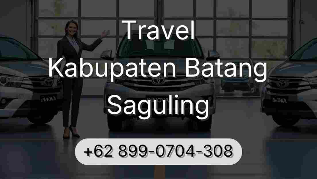 Travel Kabupaten Batang Saguling