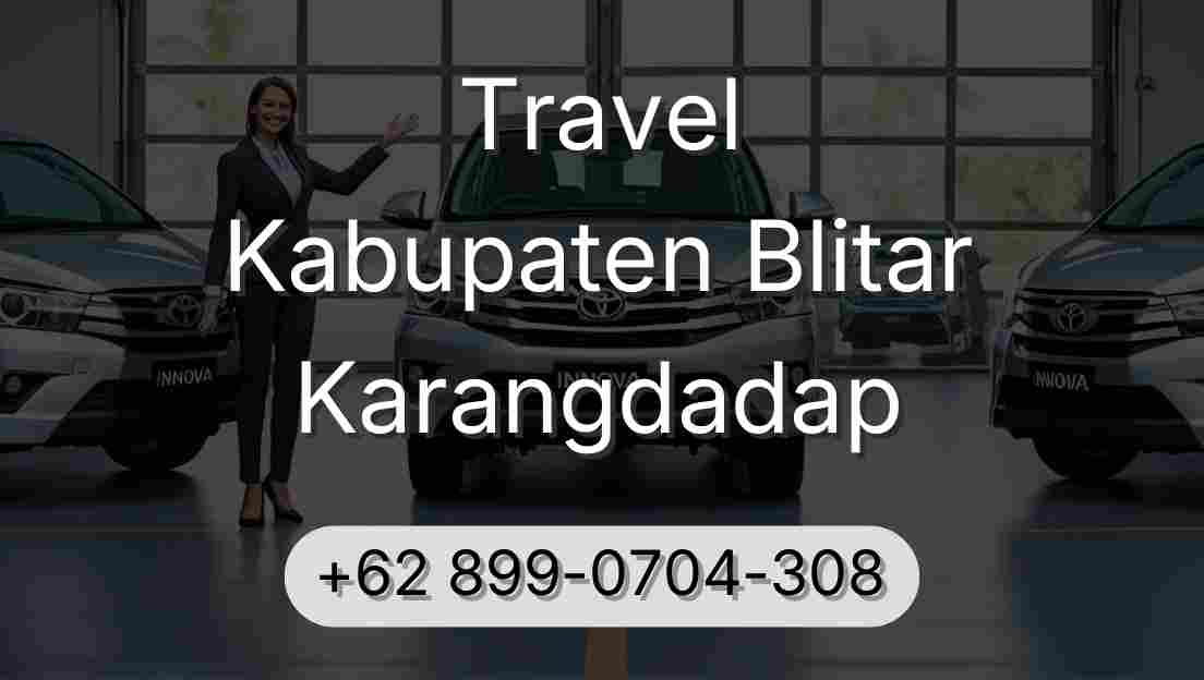 Travel Kabupaten Blitar Karangdadap