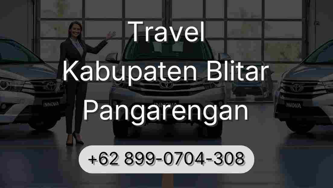 Travel Kabupaten Blitar Pangarengan