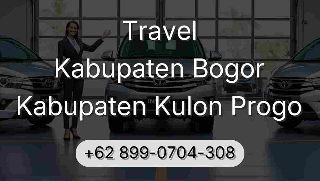 Travel Kabupaten Bogor Kabupaten Kulon Progo