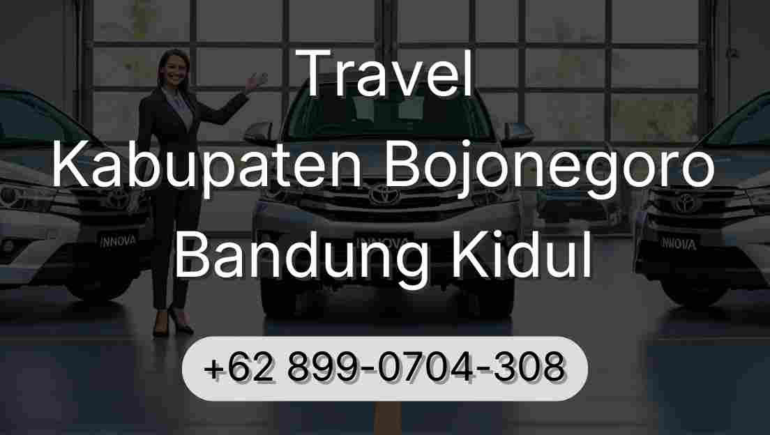 Travel Kabupaten Bojonegoro Bandung Kidul