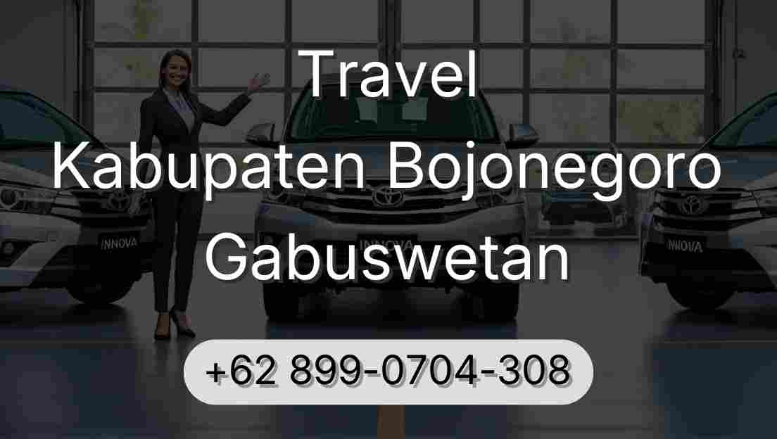 Travel Kabupaten Bojonegoro Gabuswetan