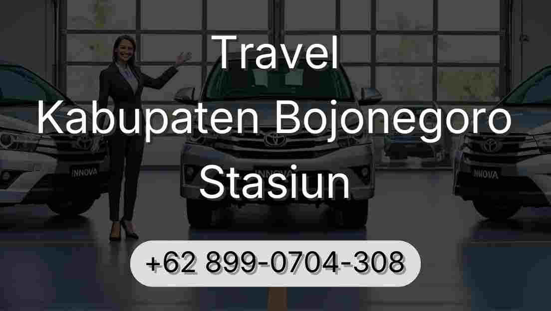 Travel Kabupaten Bojonegoro Stasiun