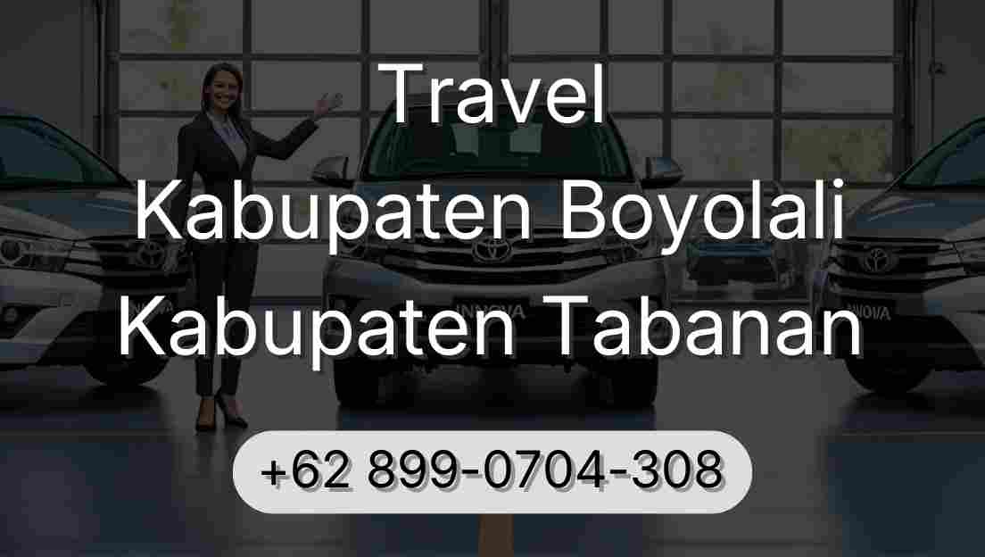 Travel Kabupaten Boyolali Kabupaten Tabanan