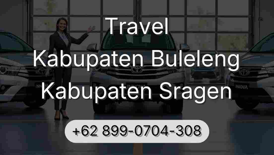 Travel Kabupaten Buleleng Kabupaten Sragen