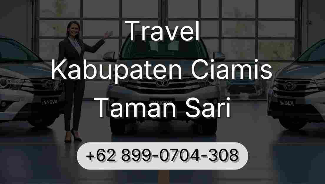Travel Kabupaten Ciamis Taman Sari