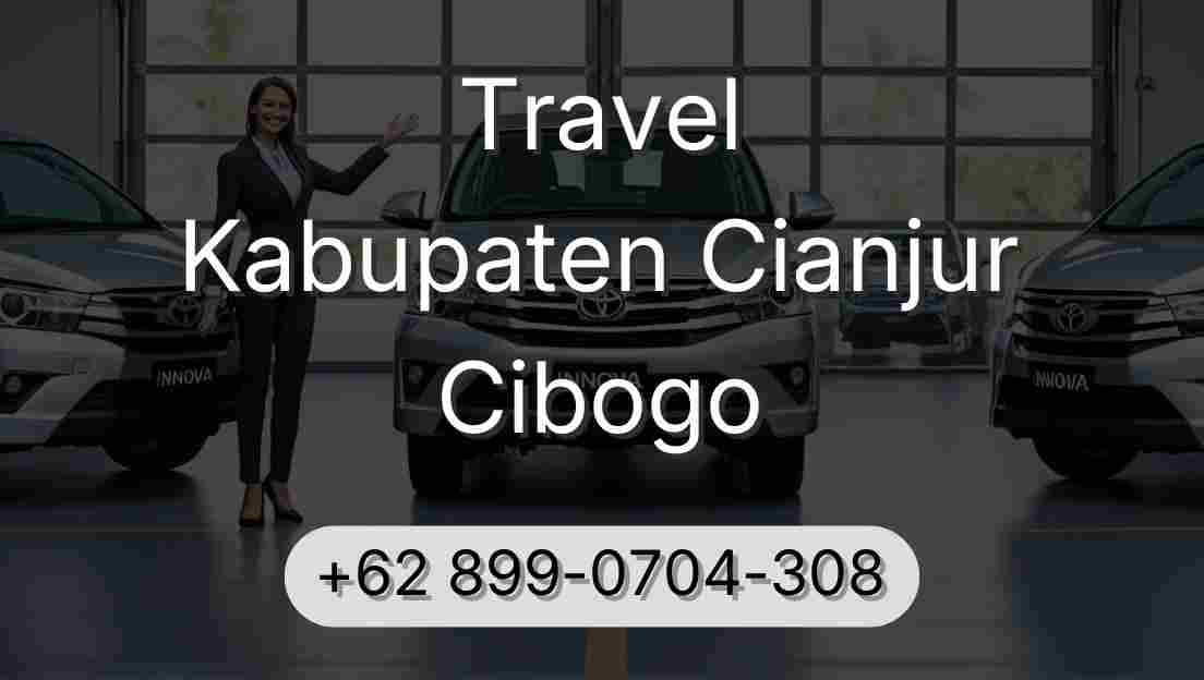 Travel Kabupaten Cianjur Cibogo