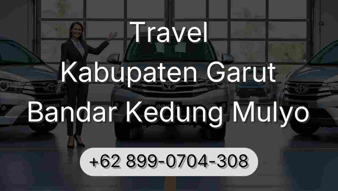 Travel Kabupaten Garut Bandar Kedung Mulyo