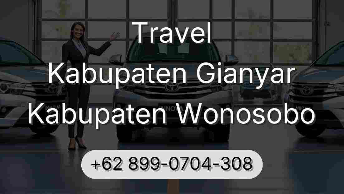 Travel Kabupaten Gianyar Kabupaten Wonosobo