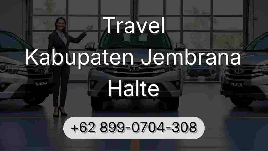 Travel Kabupaten Jembrana Halte