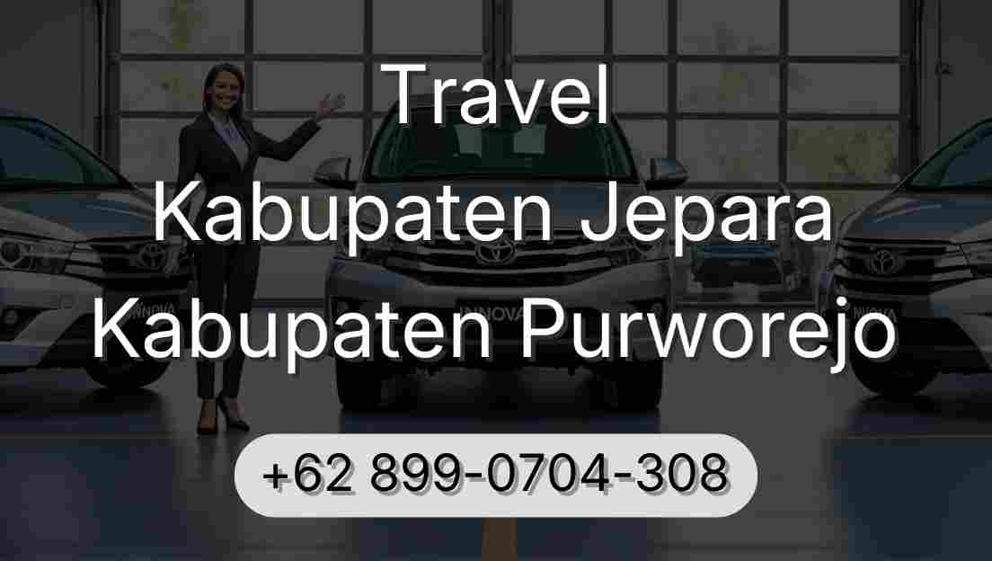 Travel Kabupaten Jepara Kabupaten Purworejo