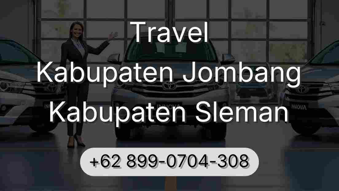 Travel Kabupaten Jombang Kabupaten Sleman