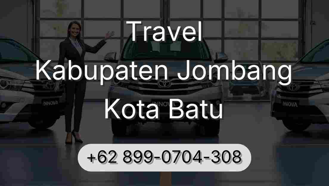 Travel Kabupaten Jombang Kota Batu