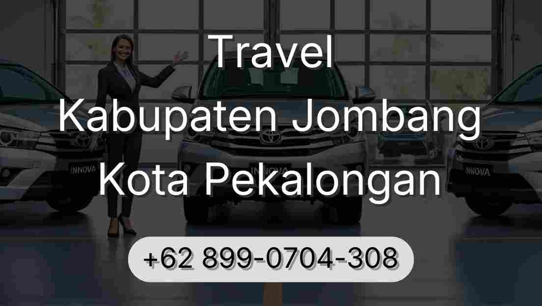 Travel Kabupaten Jombang Kota Pekalongan