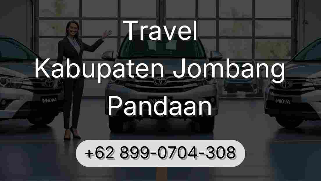 Travel Kabupaten Jombang Pandaan