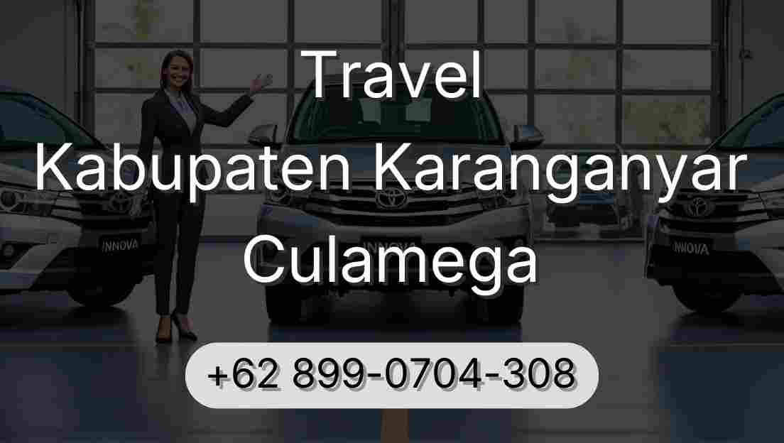 Travel Kabupaten Karanganyar Culamega