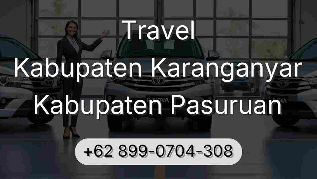 Travel Kabupaten Karanganyar Kabupaten Pasuruan