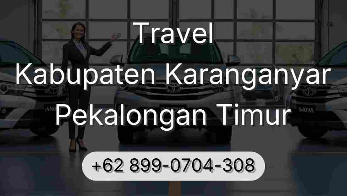 Travel Kabupaten Karanganyar Pekalongan Timur
