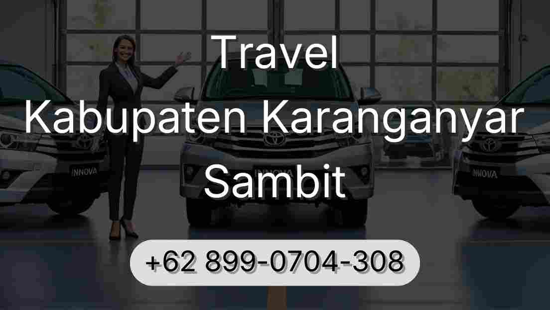 Travel Kabupaten Karanganyar Sambit