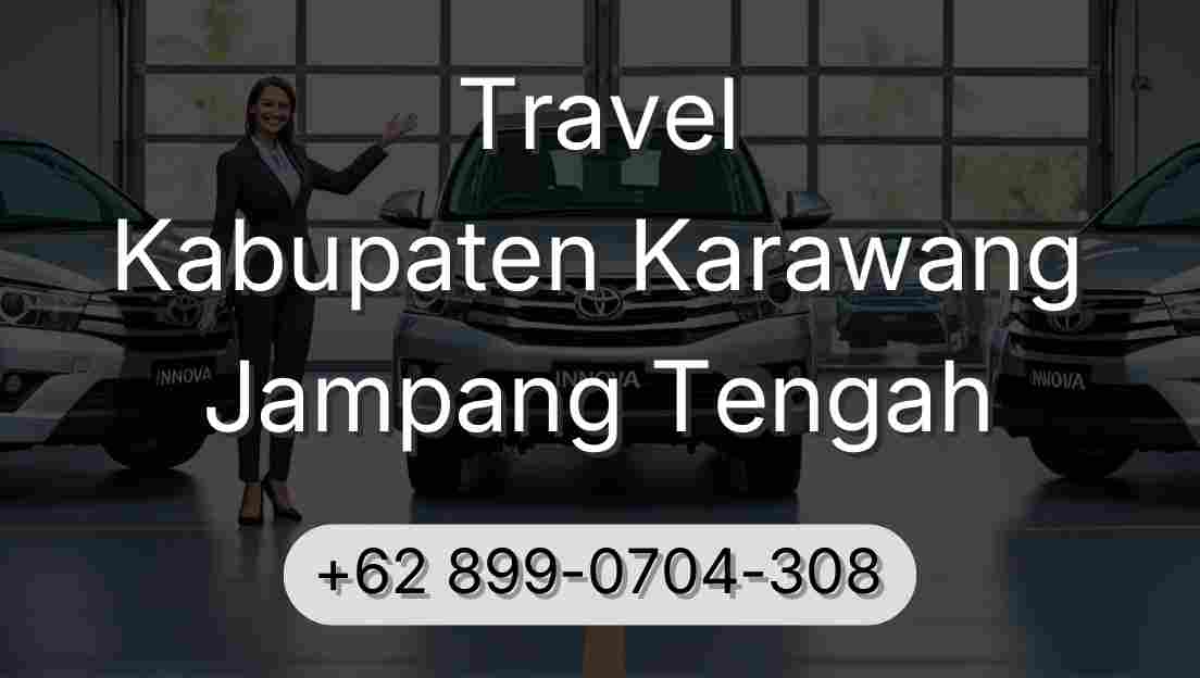 Travel Kabupaten Karawang Jampang Tengah