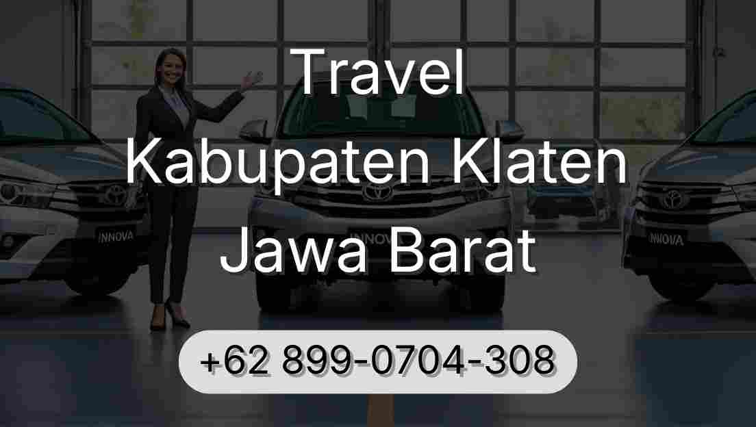Travel Kabupaten Klaten Jawa Barat