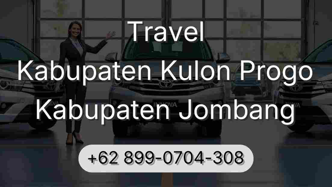 Travel Kabupaten Kulon Progo Kabupaten Jombang
