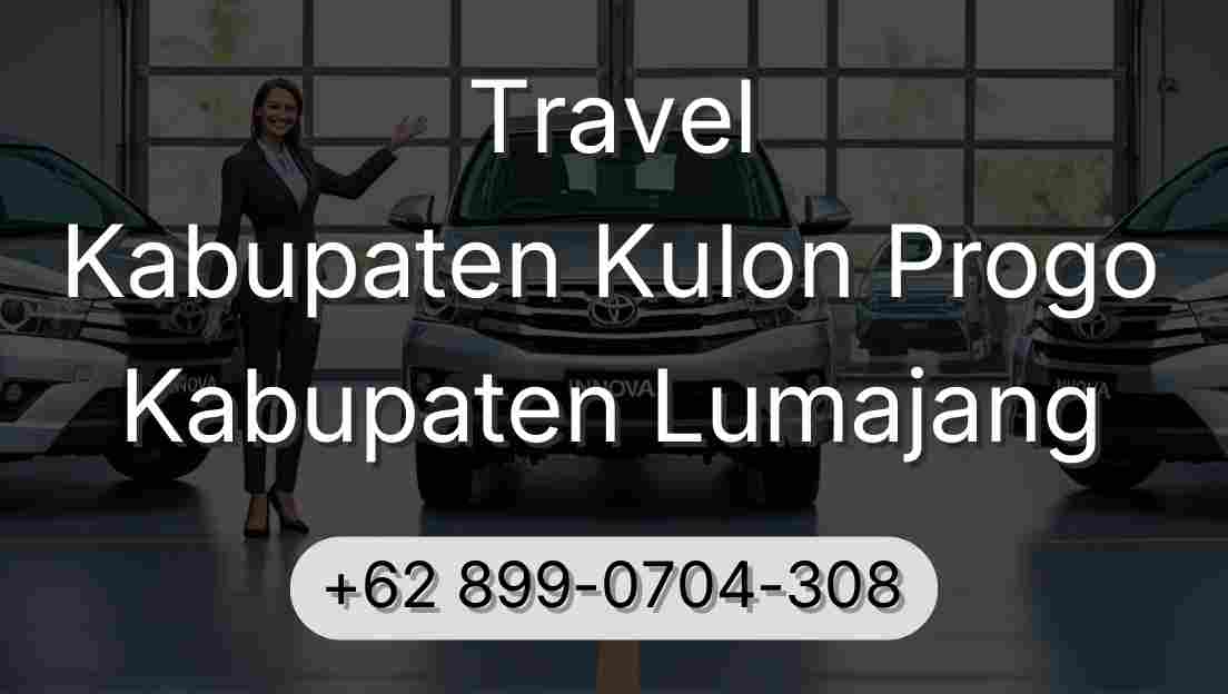 Travel Kabupaten Kulon Progo Kabupaten Lumajang