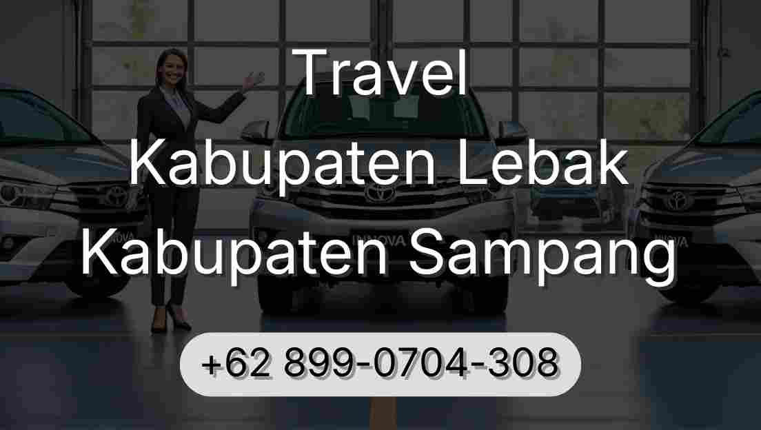 Travel Kabupaten Lebak Kabupaten Sampang