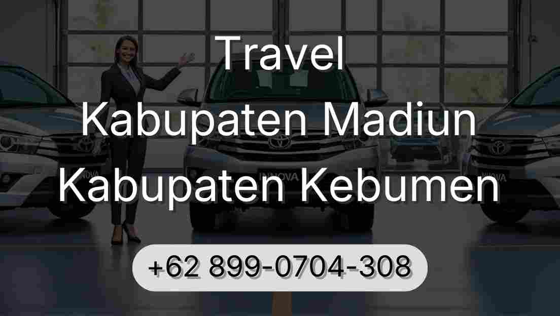 Travel Kabupaten Madiun Kabupaten Kebumen
