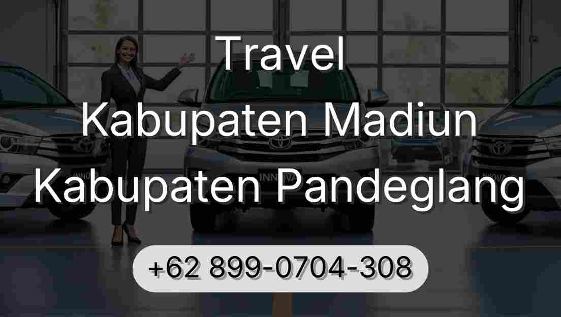 Travel Kabupaten Madiun Kabupaten Pandeglang