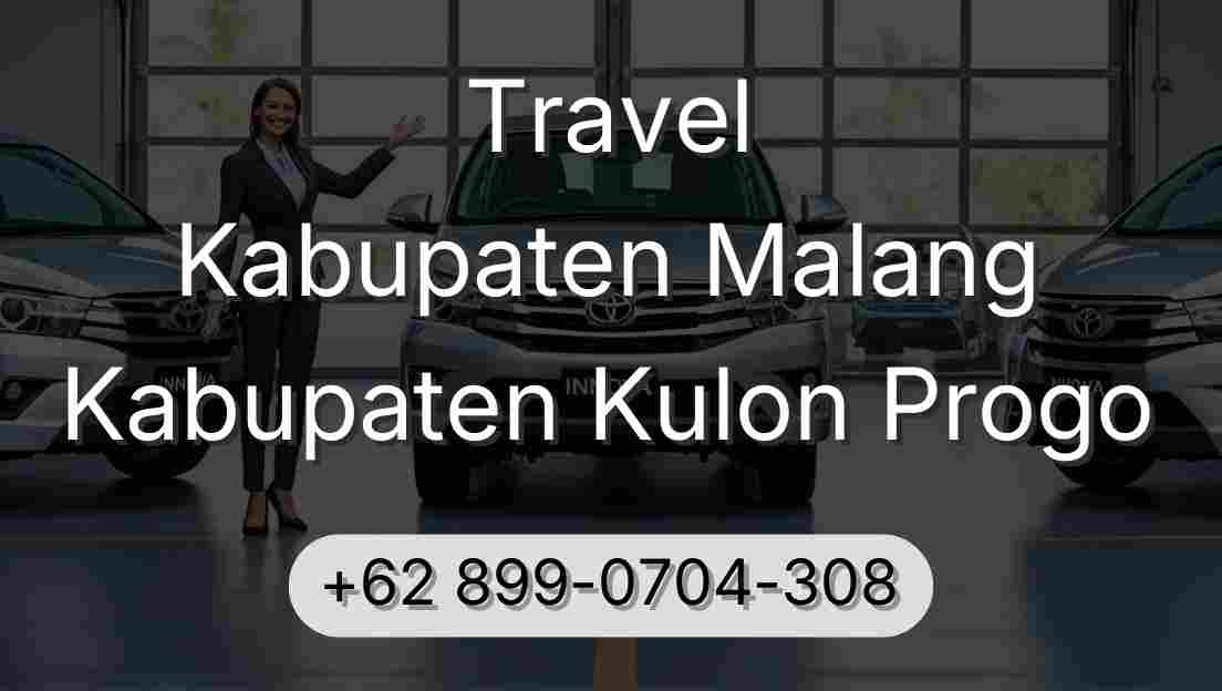 Travel Kabupaten Malang Kabupaten Kulon Progo