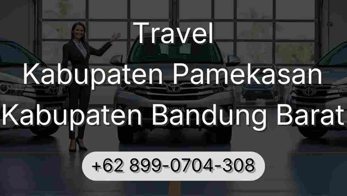 Travel Kabupaten Pamekasan Kabupaten Bandung Barat