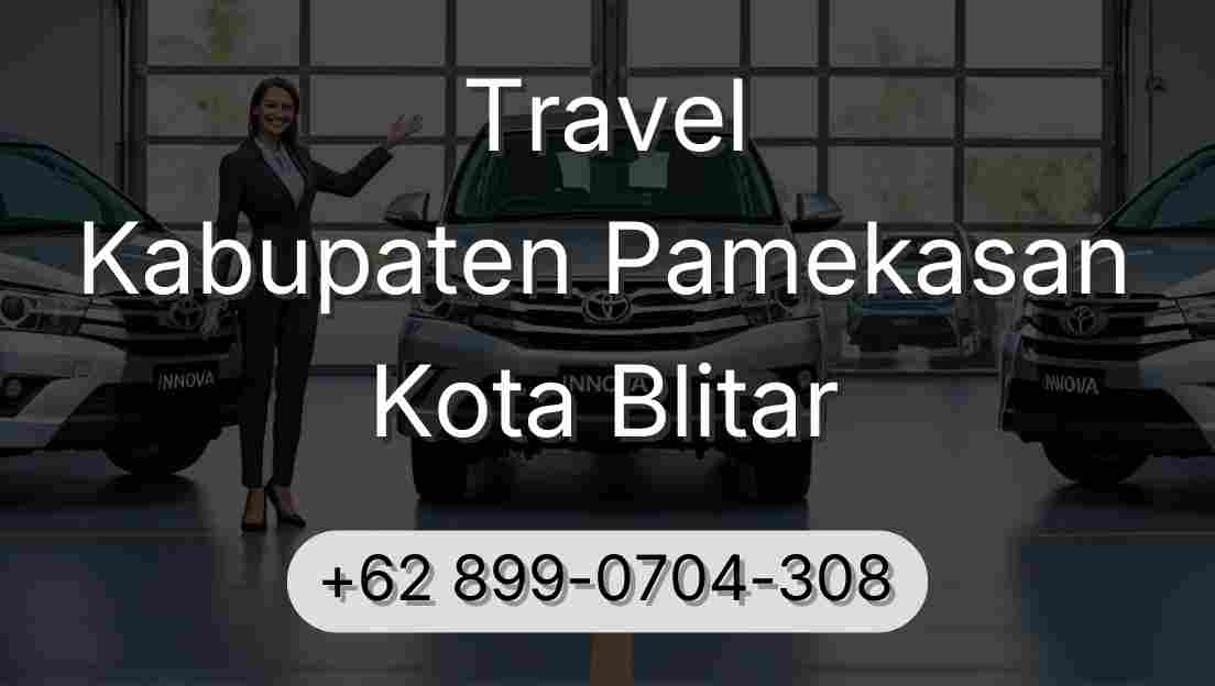 Travel Kabupaten Pamekasan Kota Blitar