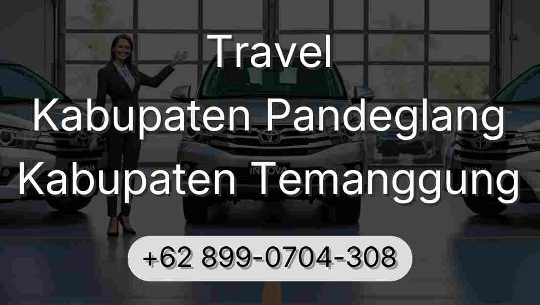 Travel Kabupaten Pandeglang Kabupaten Temanggung