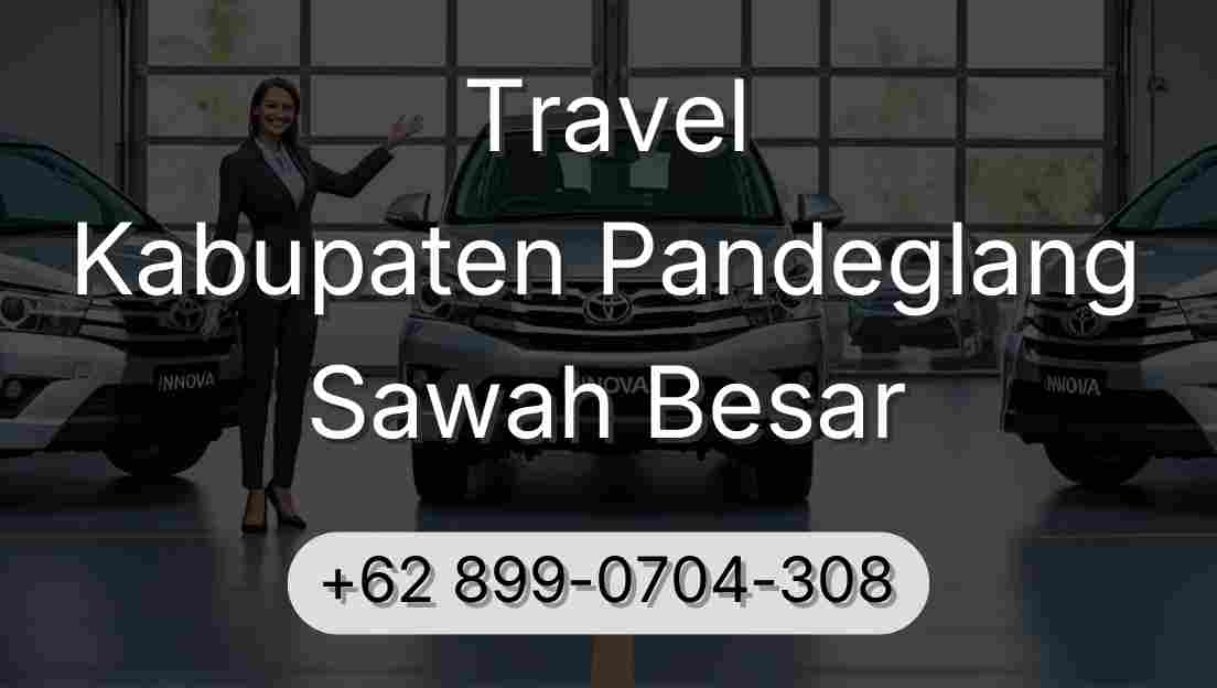 Travel Kabupaten Pandeglang Sawah Besar