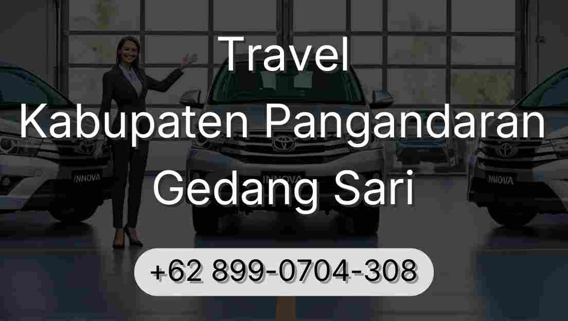 Travel Kabupaten Pangandaran Gedang Sari